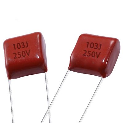 154J 100V मेटालाइज्ड पॉलिएस्टर फिल्म कैपेसिटर सेल्फ हीलिंग हाई टेम्परेचर