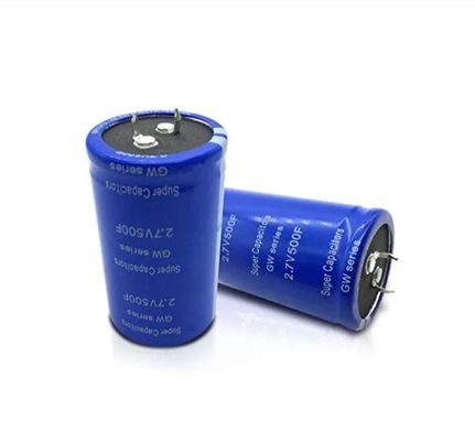 VDE सुपर कैपेसिटर 2.7 V 500F लॉन्ग साइकिल लाइफ हाई आउटपुट पावर