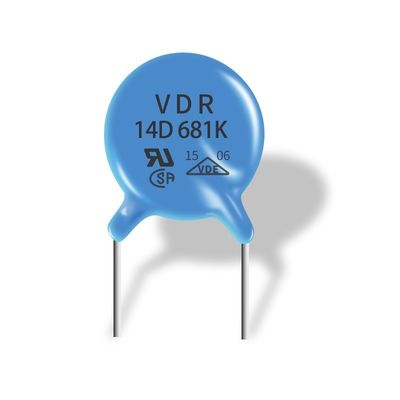 3000VAC धातु ऑक्साइड वैरिस्टोर 0.5W-10W पावर रेटिंग 1pF-1000pF रिसाव वर्तमान ≤0.1mA