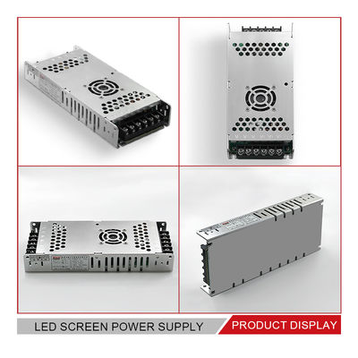 SMPS स्विचिंग एलईडी स्क्रीन पावर सप्लाई 12v 300w एलईडी लगातार वोल्टेज ड्राइवर अल्ट्रा पतला 5v