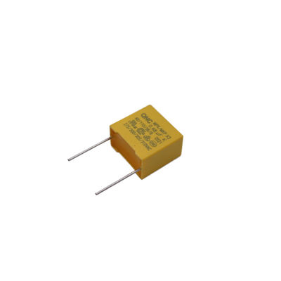 नामित वोल्टेज 250VAC सुरक्षा संधारित्र 50/60Hz अनुप्रयोगों के लिए 474K275VAC P15MM