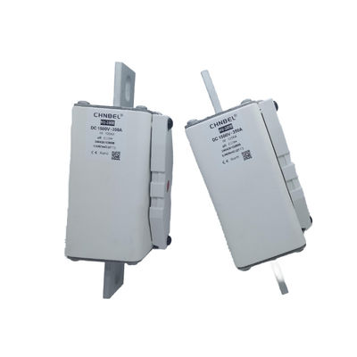 पोर्सिलेन लिंक ब्रेक हाई वोल्टेज फ्यूज 160~400A 120kA 1500Vdc AR क्लास CE प्रमाणित