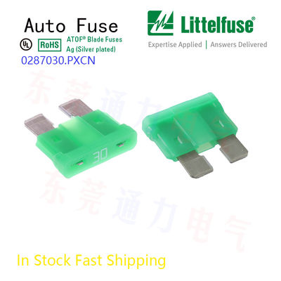 लिटिलफ्यूज 20A येलो ब्लेड कार फ्यूज 32V डीसी 0287030.PXCN