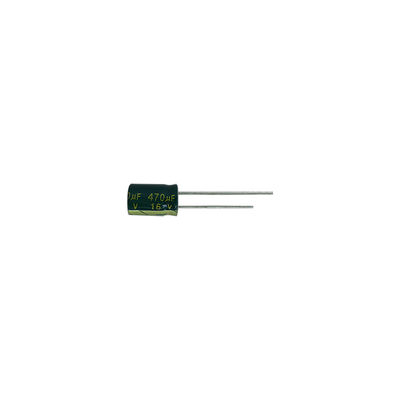 उच्च आवृत्ति एल्यूमीनियम इलेक्ट्रोलाइटिक संधारित्र 470UF 16V 4x5mm से 30x50mm