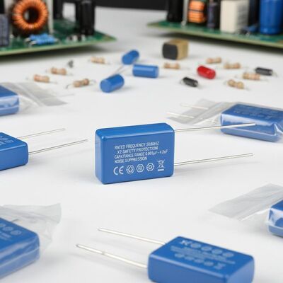 नामित आवृत्ति 50 60 हर्ट्ज X2 सुरक्षा सुरक्षा संधारित्र क्षमता रेंज 0 001uF 4 7uF शोर शमन अनुप्रयोगों के लिए विद्युत घटक